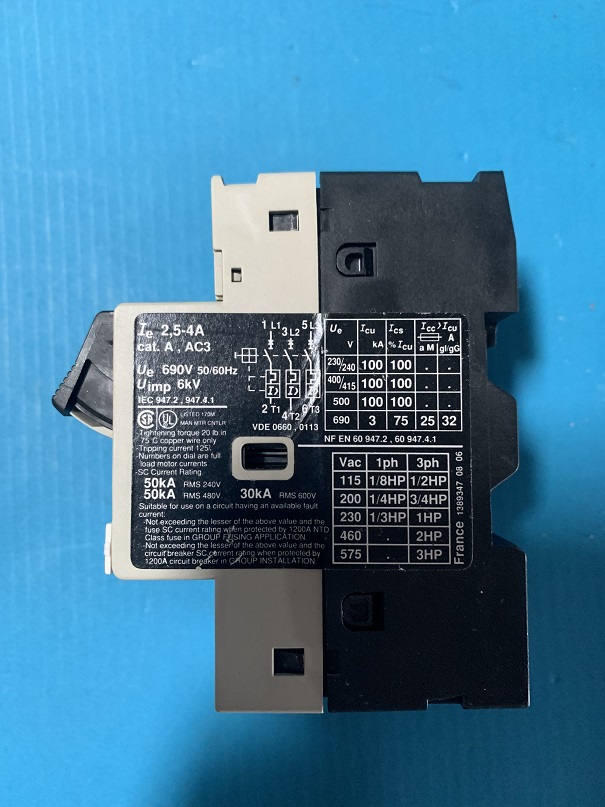 Used Telemecanique Motor Circuit Breaker GV2-M08