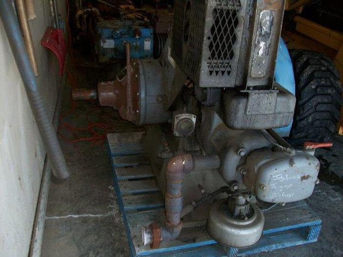 Used Oilwell E-20 RC Single Cylinder Natural Gas Oilfield Pump Jack Engine