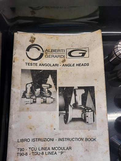 Usato Testa Angolare ALBERTI - GERARDI T90 - 3.5