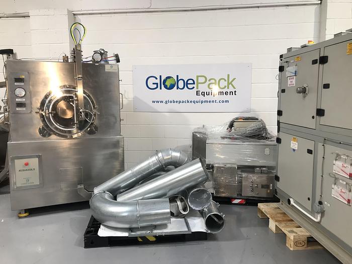 Used Manesty Accelacota 75 with air handling units