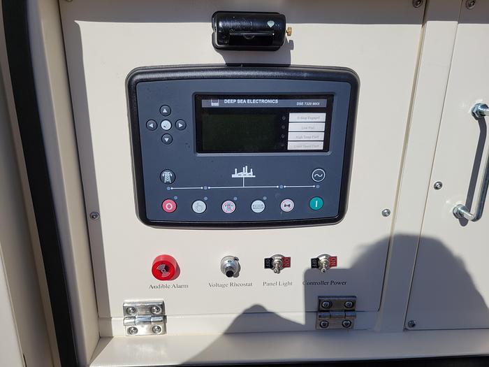 25kva Sound Enclosed Trailer Mounted Generator /New Warranty Tier 4 Final  New