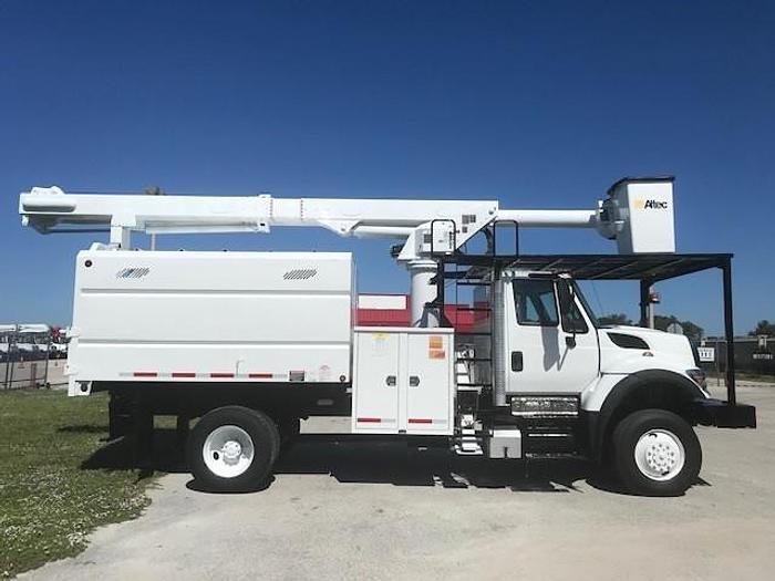 Used 2012 International 7300 4x4 Altec LRV58 63ft Forestry Truck - C50013