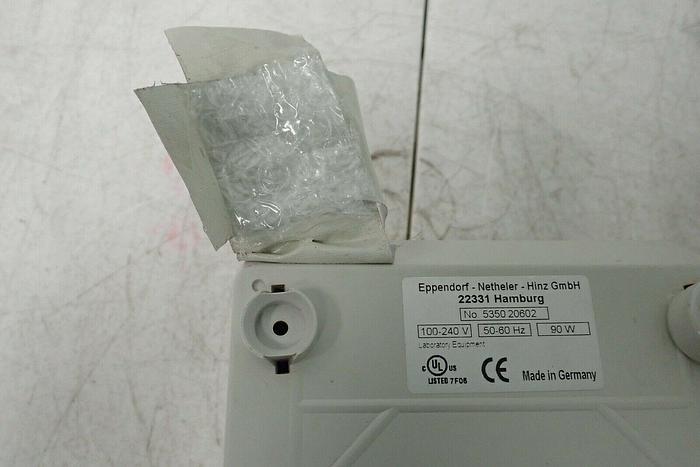 Used Eppendorf 5350 Thermomixer Shaker with 24 x 1.5ml Heat Block & Cover