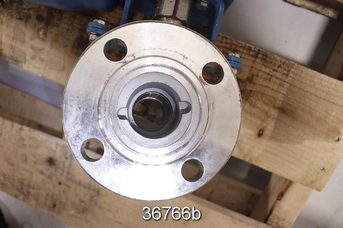 Used Neles Jamesbury 1 1/2 5150313600TT 1.5" Ball Control Valve #36766