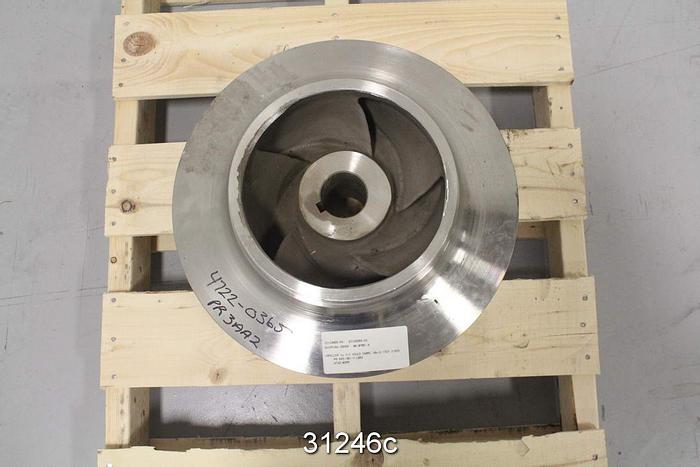 Unused Goulds 3405L Impeller, 10X12X17 #31246