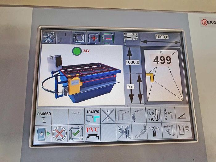 Used 2008 Schüco Schüco Fittings Table FPM 250 AV