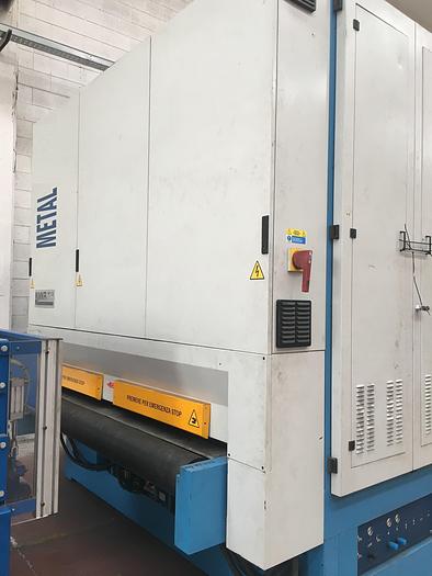 Used COSTA S.S. Sheet Surface Finishing Line #4365