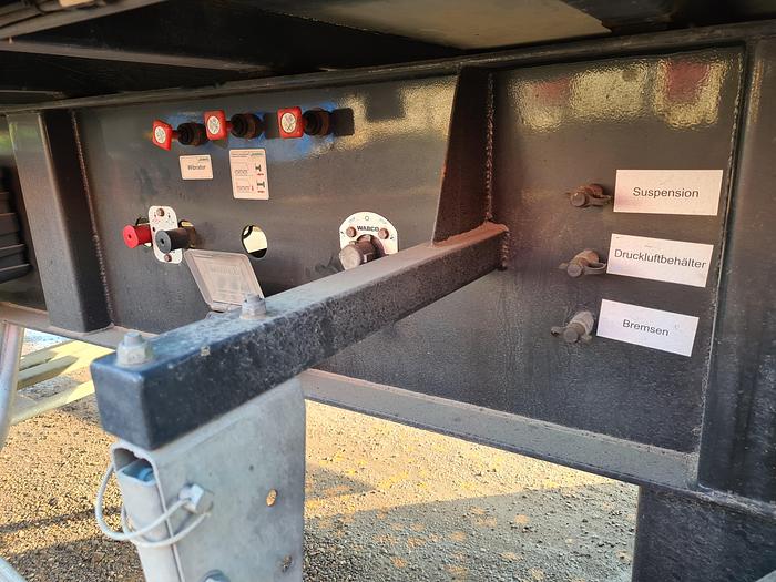 Used 2019 BODEX 3 AXLE HARDOX STEEL (SCRAP) TIPPER TRAILER  72.5 MTR 3 SAF DISC NEW CONDITION