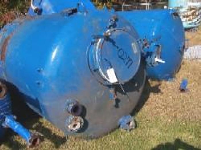 Used Pfaudler 1000 gallon #5010 glass lined tank