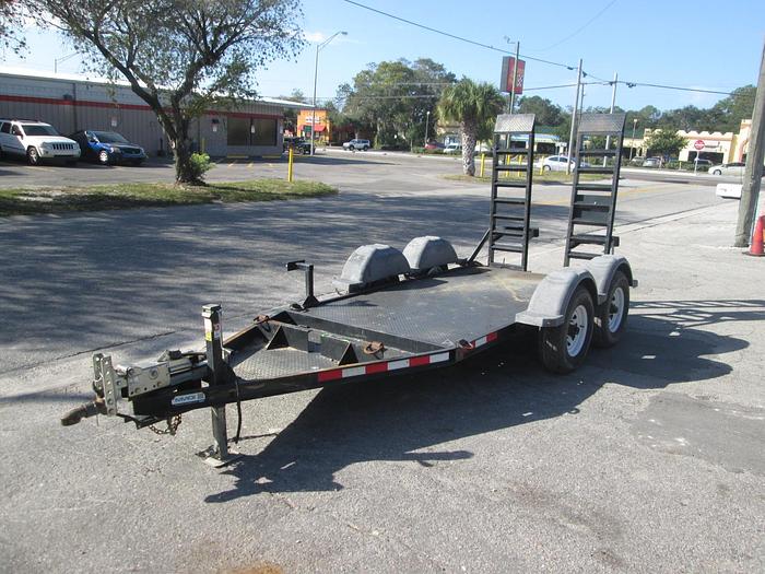Used 2017 MMDI 5'x10' Tandem Axle Equipment Trailer