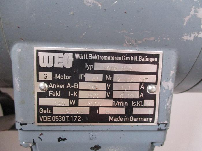 Used COURTOY R100 Moteur Distribution Poudre