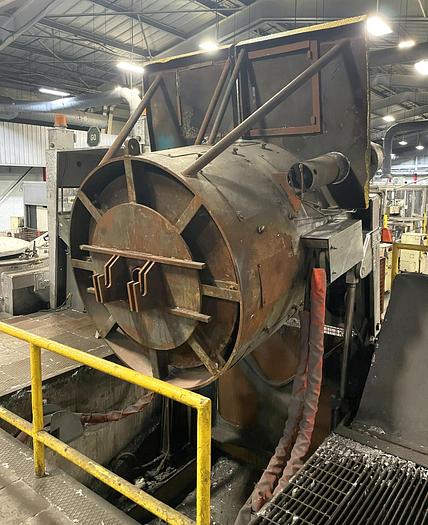 Used 2006 INDUCTOTHERM 1 TON ALUMINUM INDUCTION FURNACE