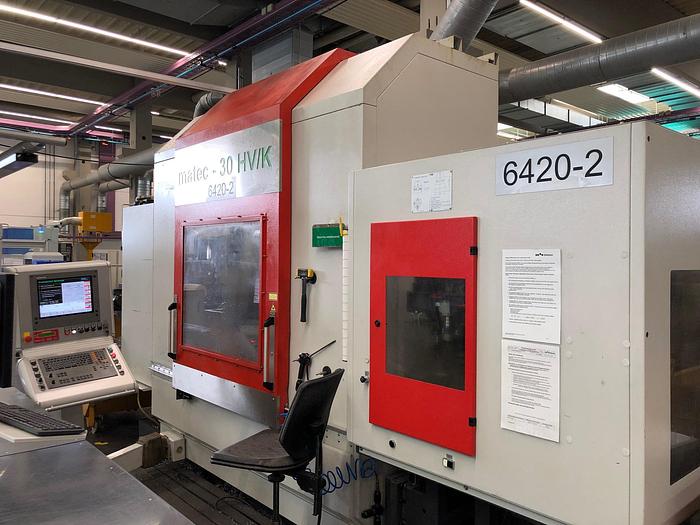 Gebraucht 2008 5 Achsen CNC Bearbeitungszentrum MATEC 30 HV / K