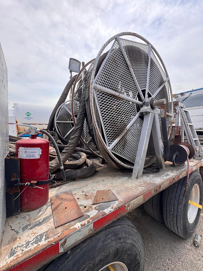 Used 2007 NOV HydraRig Coil Tubing Tri-Axle Trailer