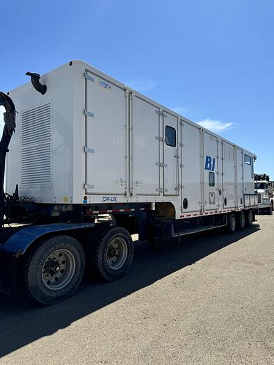 Used 2011 Single Cent Pump Enclosed Trailer - Cummins QSM-11 Motor, BJ Pacemaker Pump