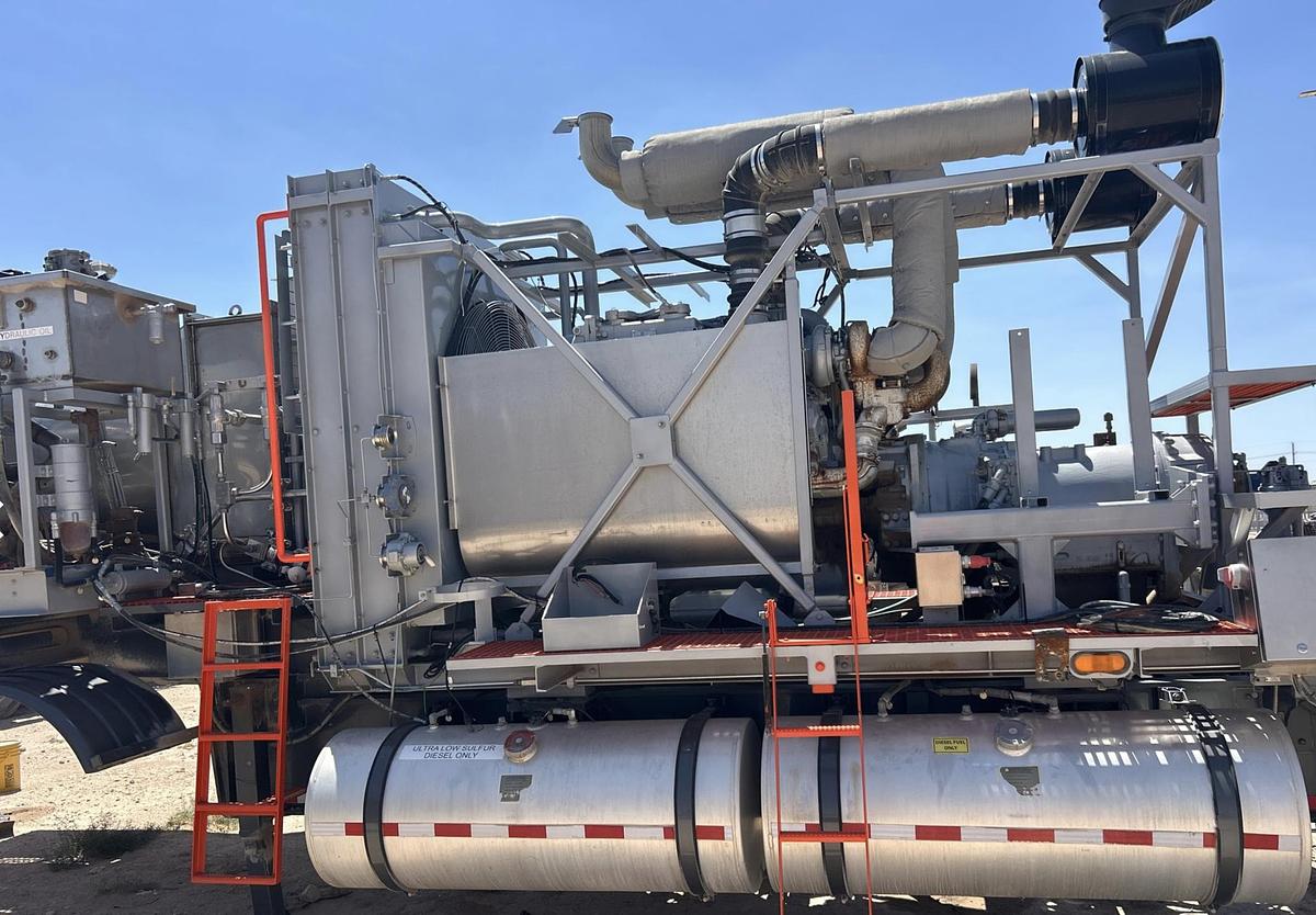 Used 2012 Overbilt Trailer Company Nitrogen Pump Trailer