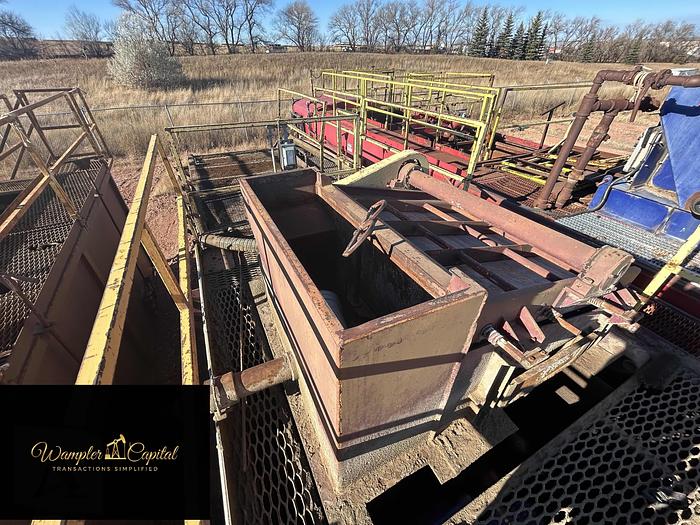 Used Mud Tank with Shaker