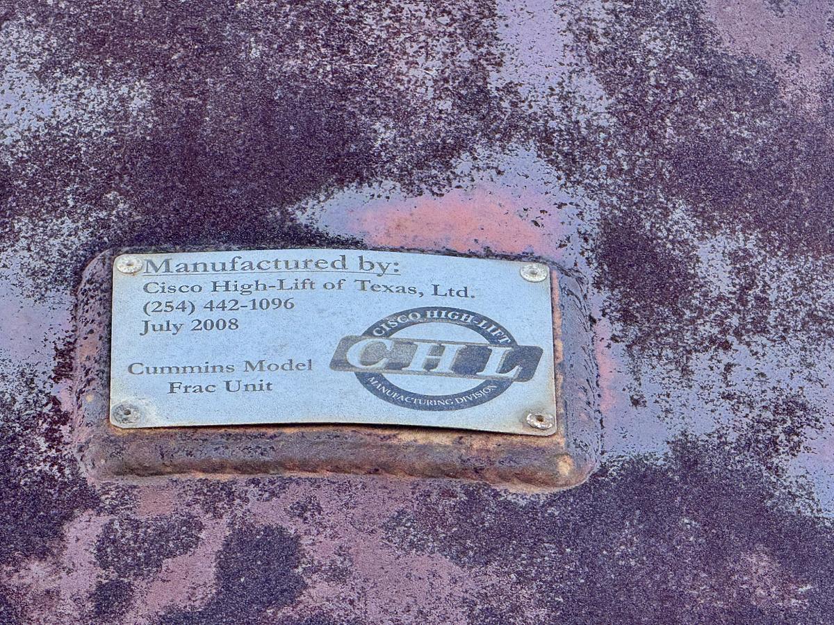 Used 2009 Mack GU817 High-Pressure Frac Pump Truck