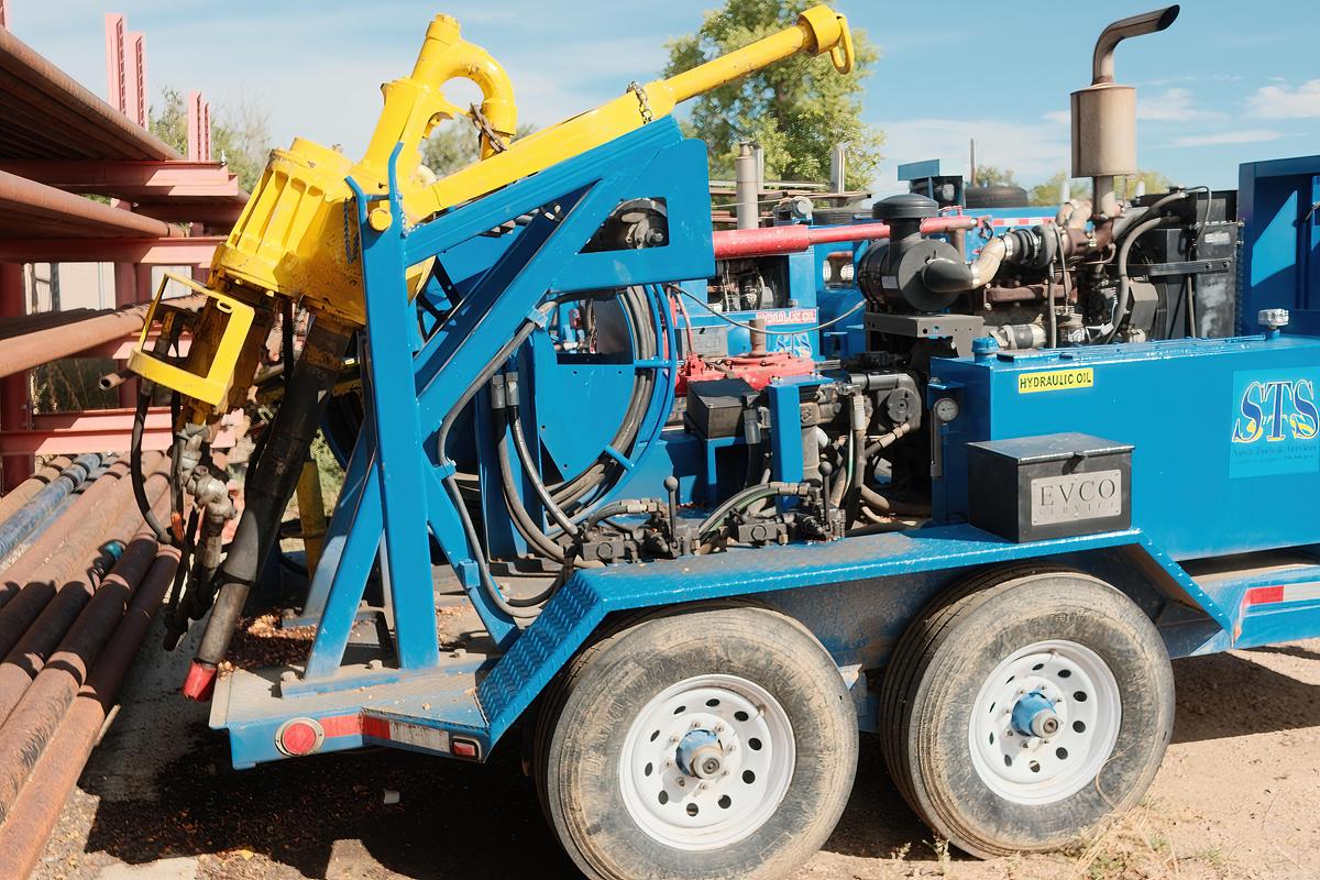 Used 2023 EVCO Power Swivel Trailer 2.5