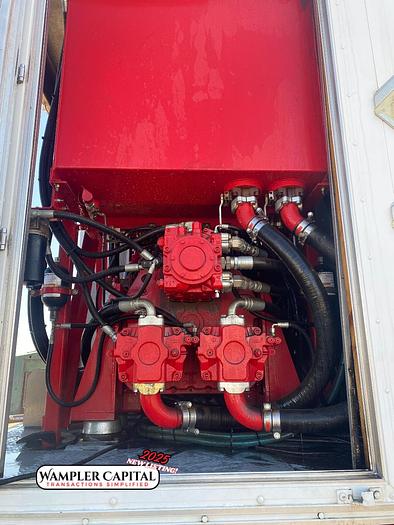 Used Chemical Add Trailer – 10 Tote, Hydraulic Pumps, Auto Flow Control