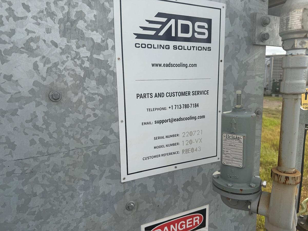 Used 2023 EADS 120-VX Air-Cooled Heat Exchanger (Fin-Fan / Gas Aftercooler)