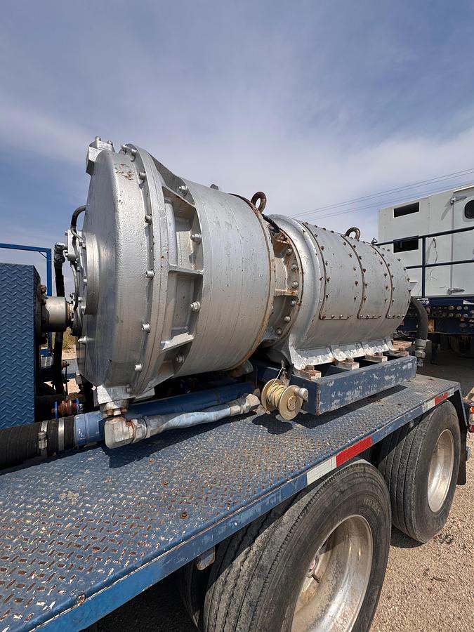 Used 2009 BJ Triplex Frac Pump Trailer - Cummins QSK60-C Diesel Engine - GREAT UNIT!