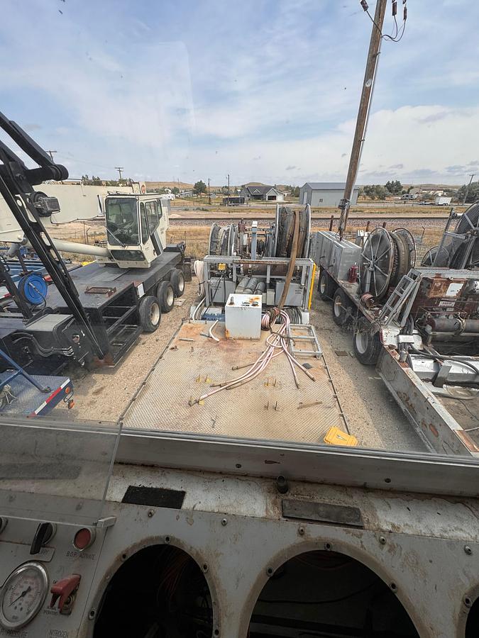 Used 2008 NOV HydraRig Coil Tubing Support Trailer - BOP Remote Control - Hose Reels