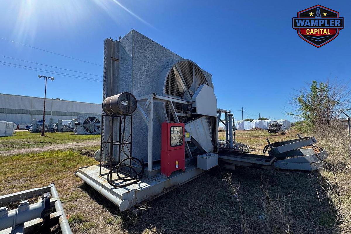 Used (2) 2018 AXH 120-VVF Air-Cooled Heat Exchanger (Fin-Fan / Gas Aftercooler)