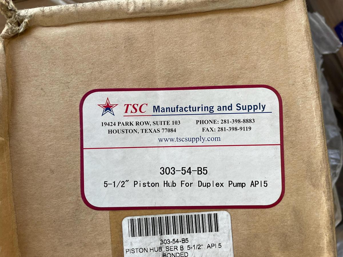 Used (38) Piston Hubs Ser B 5-1/2" API-5 Bonded (UNUSED)