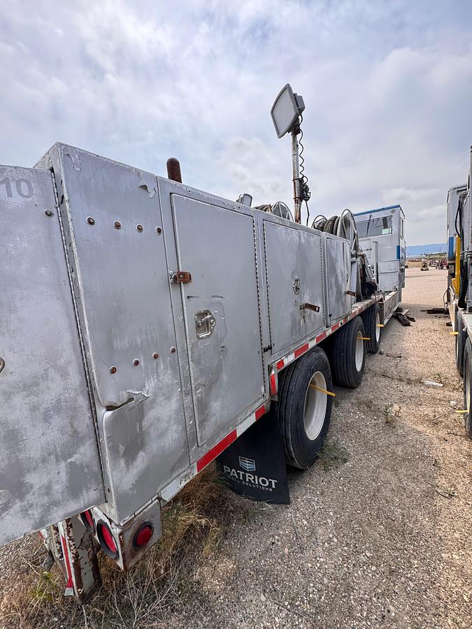 Used 2007 NOV HydraRig Coil Tubing Tri-Axle Trailer