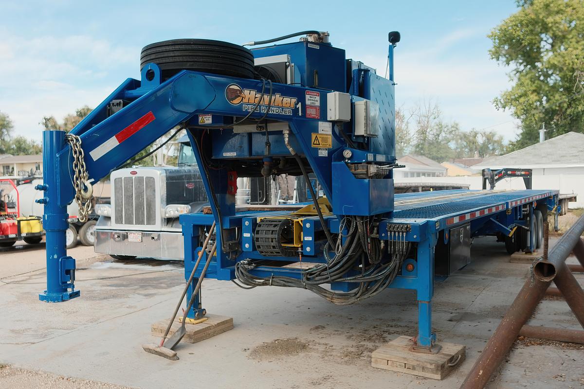 Used 2023 Pipe Wrangler Gooseneck