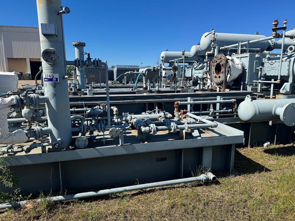 Used 2014 Ariel JGC 4 Natural Gas Compressor Skid Package (NEW/SLURPUS)