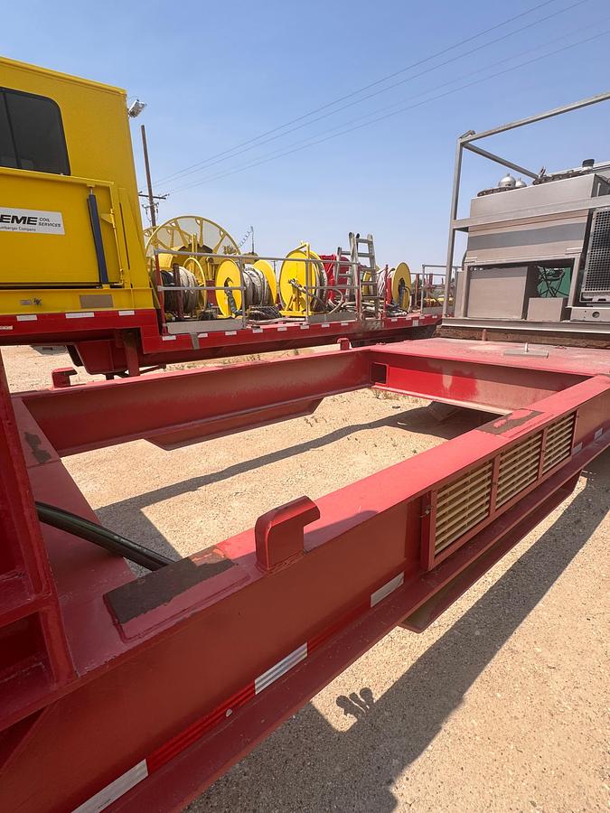 Used 2007 NOV HydraRig Coil Tubing Reel Trailer - Injector Stand