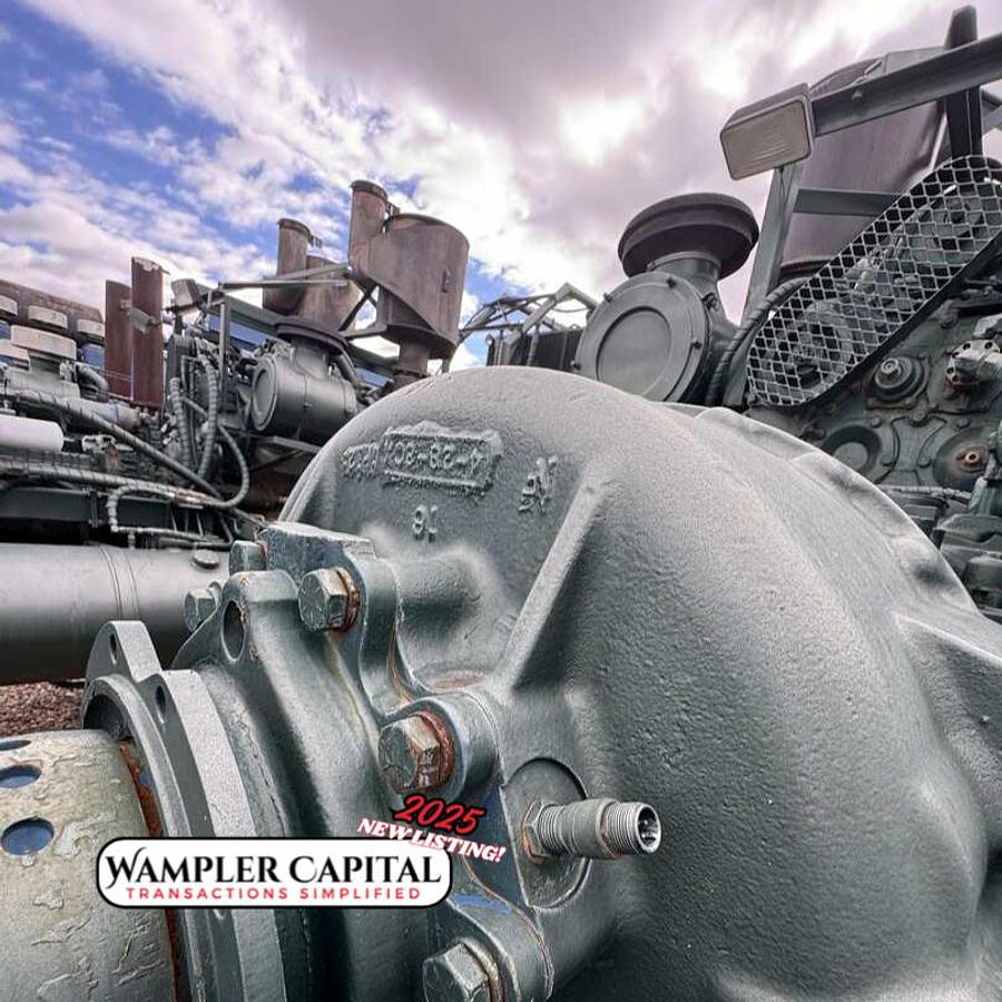 Used 1981 STEWART & STEVENSON 1300 HP FRAC PUMP TRAILER