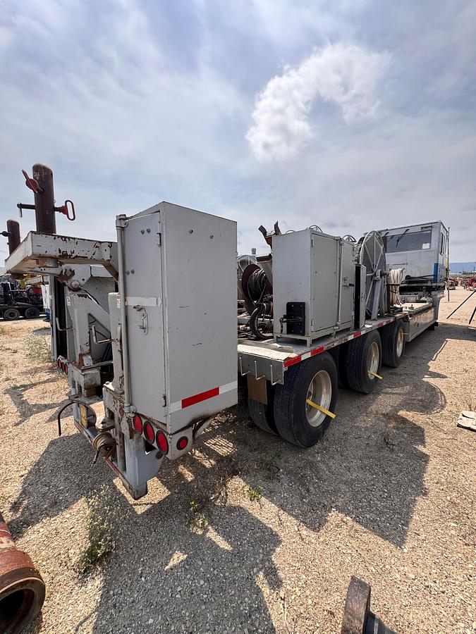Used 2008 NOV HydraRig Coil Tubing Support Trailer - BOP Remote Control - Hose Reels