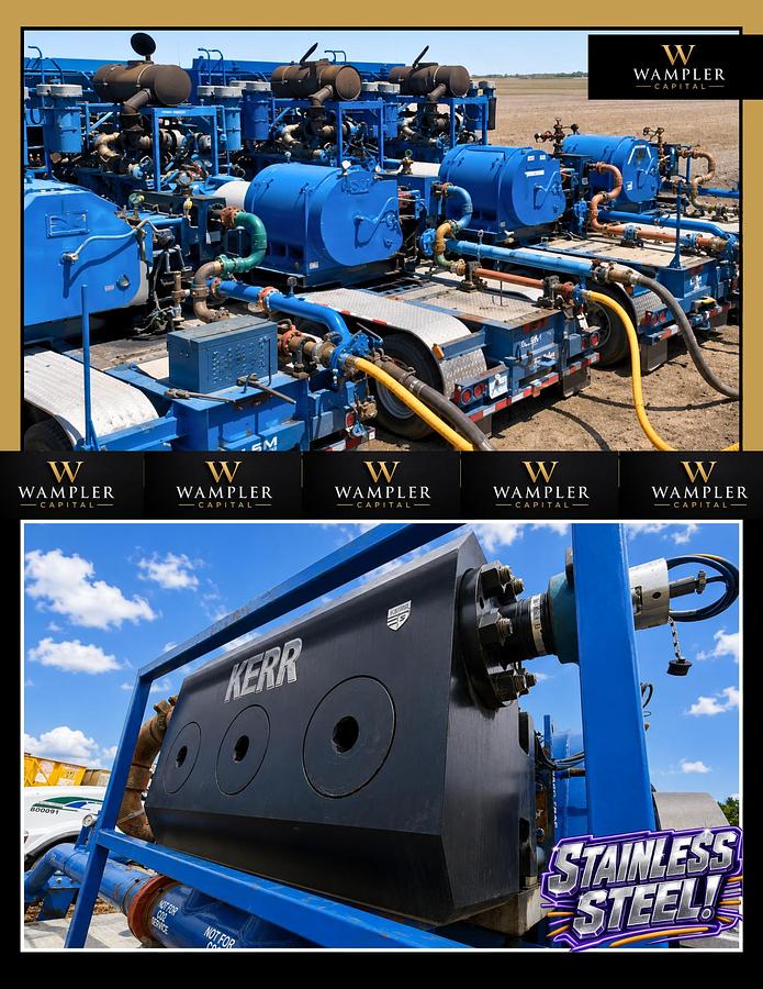 Used 2012 7-Pump Frac Package 2250 HP
