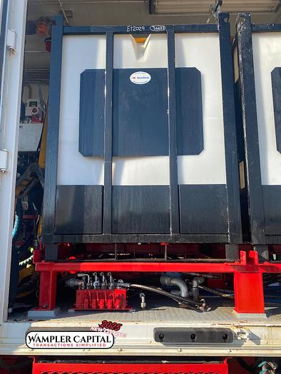 Used Chemical Add Trailer – 10 Tote, Hydraulic Pumps, Auto Flow Control