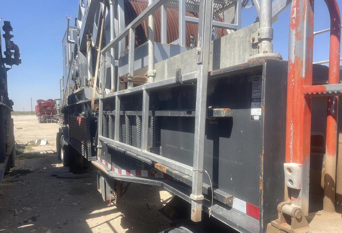 Used 2013 Peerless Limited (1) Coil Tubing Reel Trailer