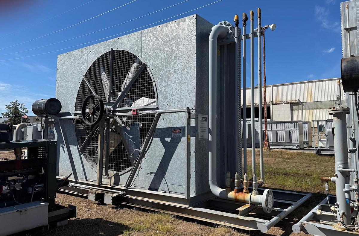 Used 2022 EADS 120-VX Air-Cooled Heat Exchanger (Fin-Fan / Gas Aftercooler)