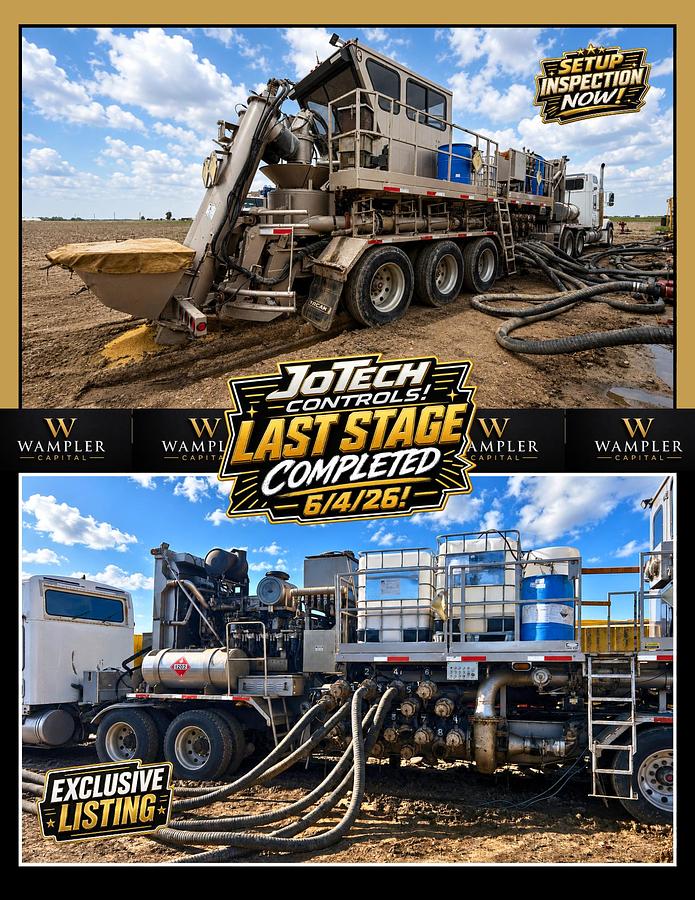 Used 2012 7-Pump Frac Package 2250 HP