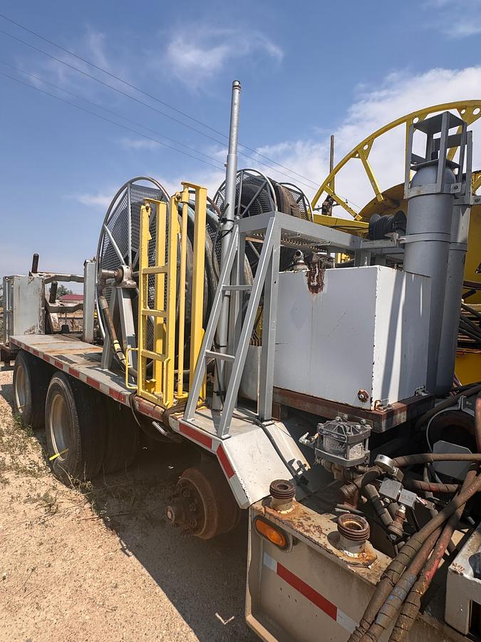 Used 2001 NOV HydraRig Coil Tubing Support Trailer - Hose Reels - Control Cabin