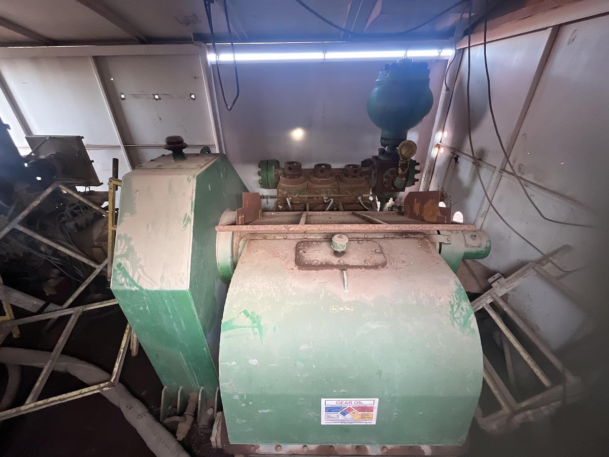 Used Gardner Denver PAH Triplex Pump - CAT 3412 Diesel Engine - Allison 5860 Transmission - Great Pump!