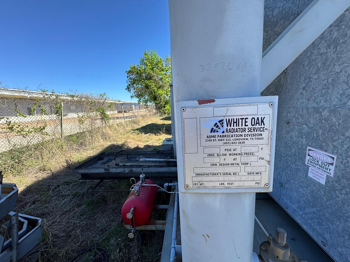 Used 2018 AXH 120-VVF Air-Cooled Heat Exchanger (Fin-Fan / Gas Aftercooler)
