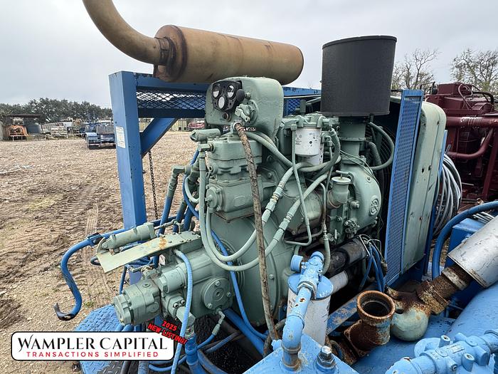 Used Bowen/EVCO 85-Ton Power Swivel - Detroit 4-53 Diesel Engine - Remote Control