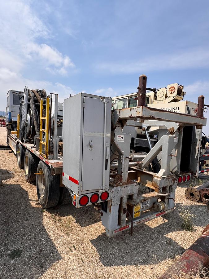 Used 2008 NOV HydraRig Coil Tubing Support Trailer - BOP Remote Control - Hose Reels