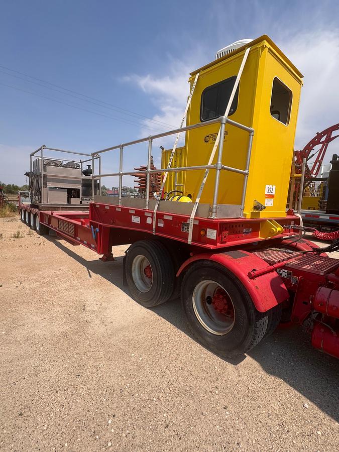 Used 2007 NOV HydraRig Coil Tubing Reel Trailer - Injector Stand