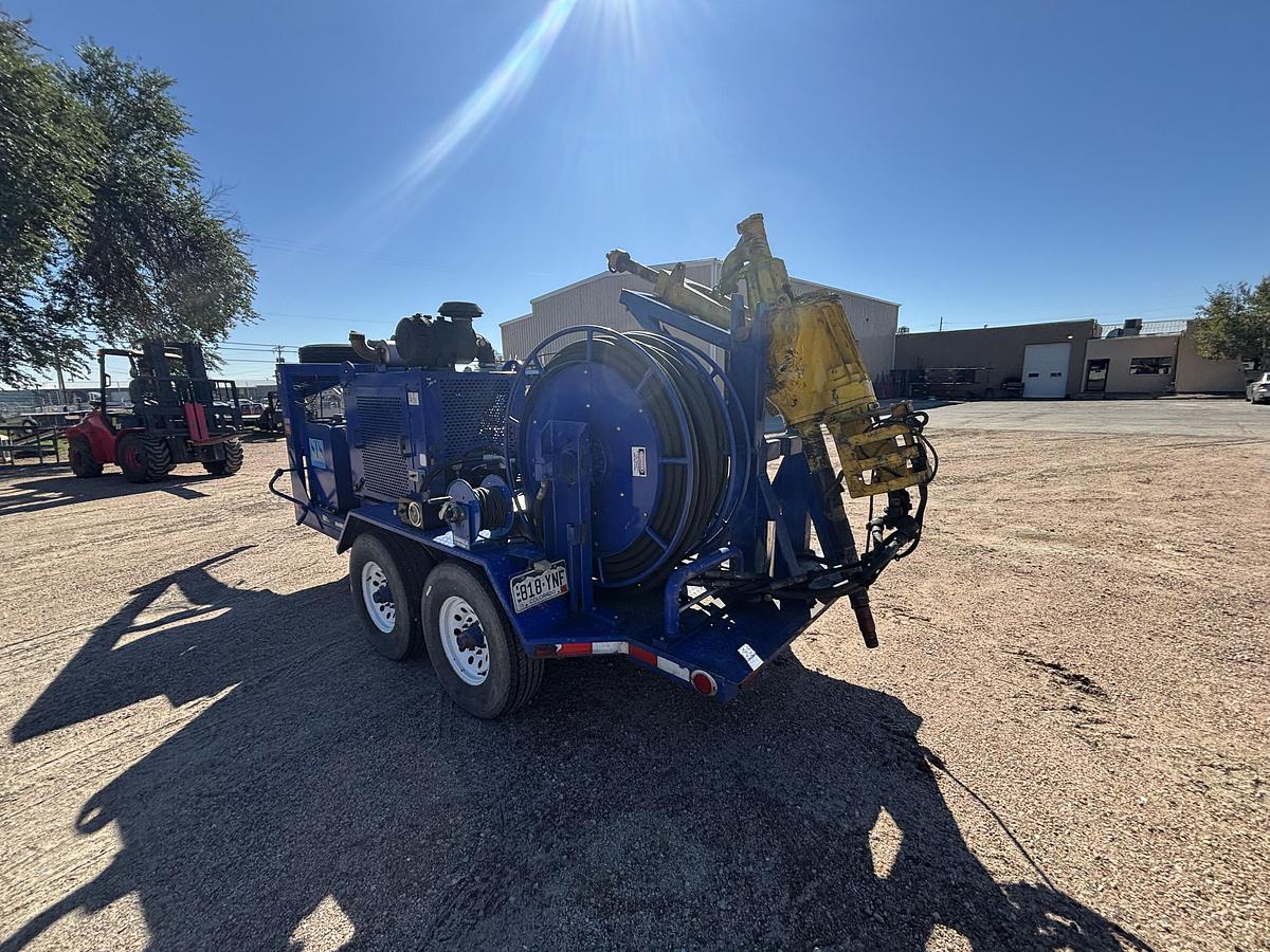 Used 2015 EVCO Power Swivel Trailer- 100 ton