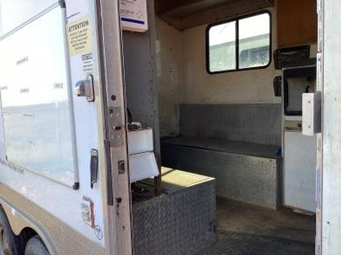 Used 2006 Aluminum Doghouse Trailer, Onan 5.5 KW Generator - Lockers - Diamond Plate Toolboxes