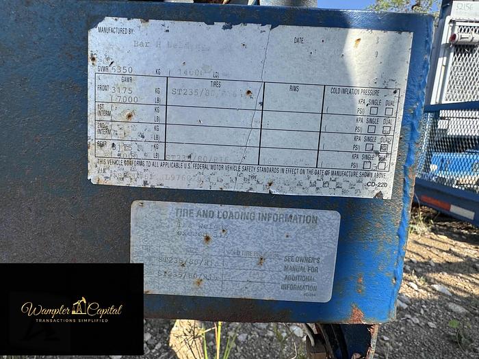 Used 2018 Bar H Welding Sand Separator