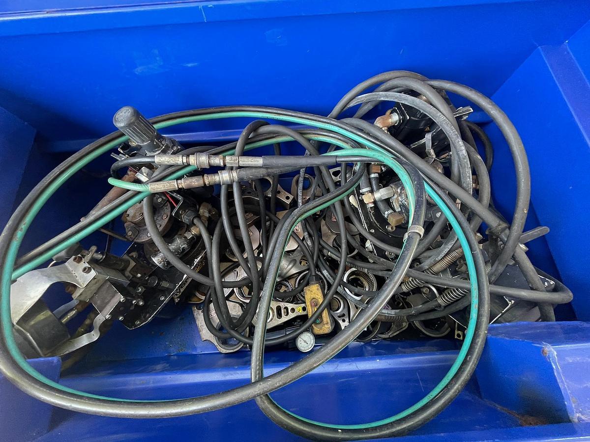 Used Better Built Jobsite Box with Hydraulic Components, Hoses & Industrial Parts